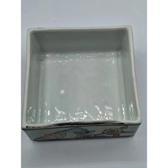 Vintage Hand Painted Trinket Box  WBI 1970s - Picture 8 of 11